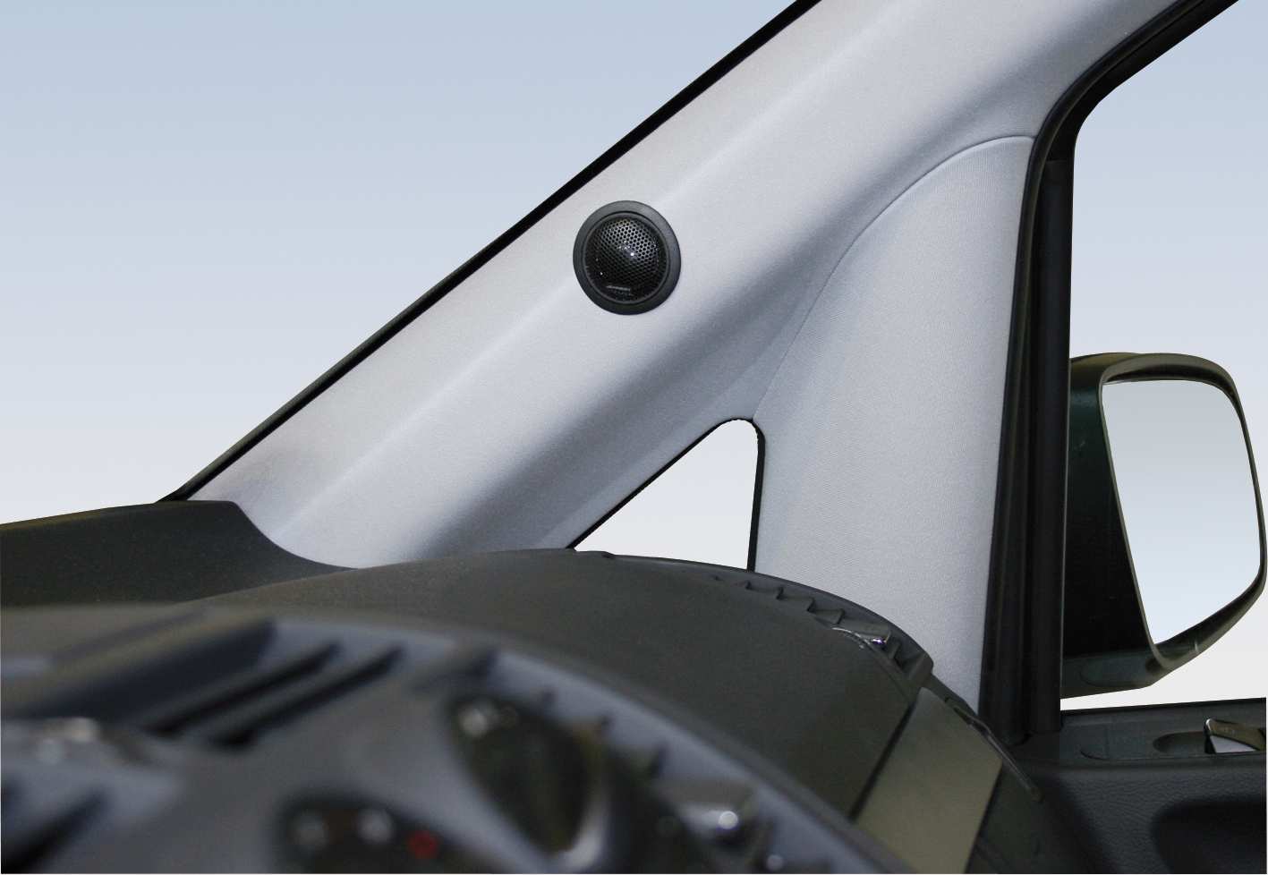 Mercedes Viano / Vito – panouri de ușă cu sistem audio pe 3 căi - imagine 4