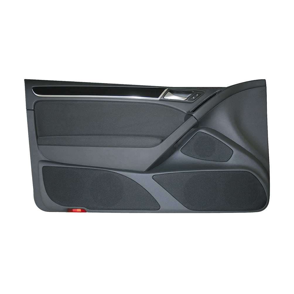 VW Golf 6, 2 uși – panouri de ușă cu sistem audio pe 3 căi