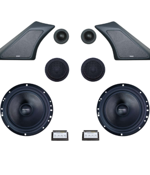 VW T5 – sisteme audio pentru cabină cu 165mm (6,5″) woofer